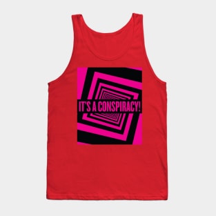 Purple It's A Conspiracy! Tank Top